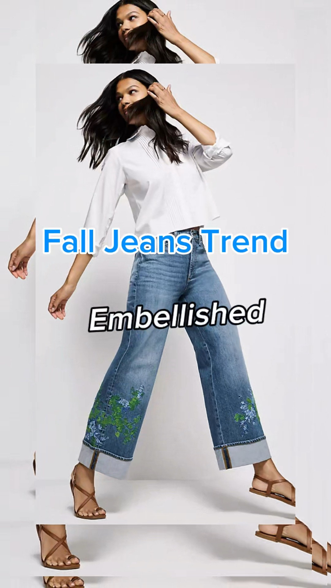 Making a statement with embellished jeans this season! The delicate embroidery adds a touch of femininity to classic denim. Perfect for date nights or holiday gatherings. Shop my embellished pairs below. #embellishedjeans #partyoutfit

#LTKOver40 #LTKTravel #LTKootd