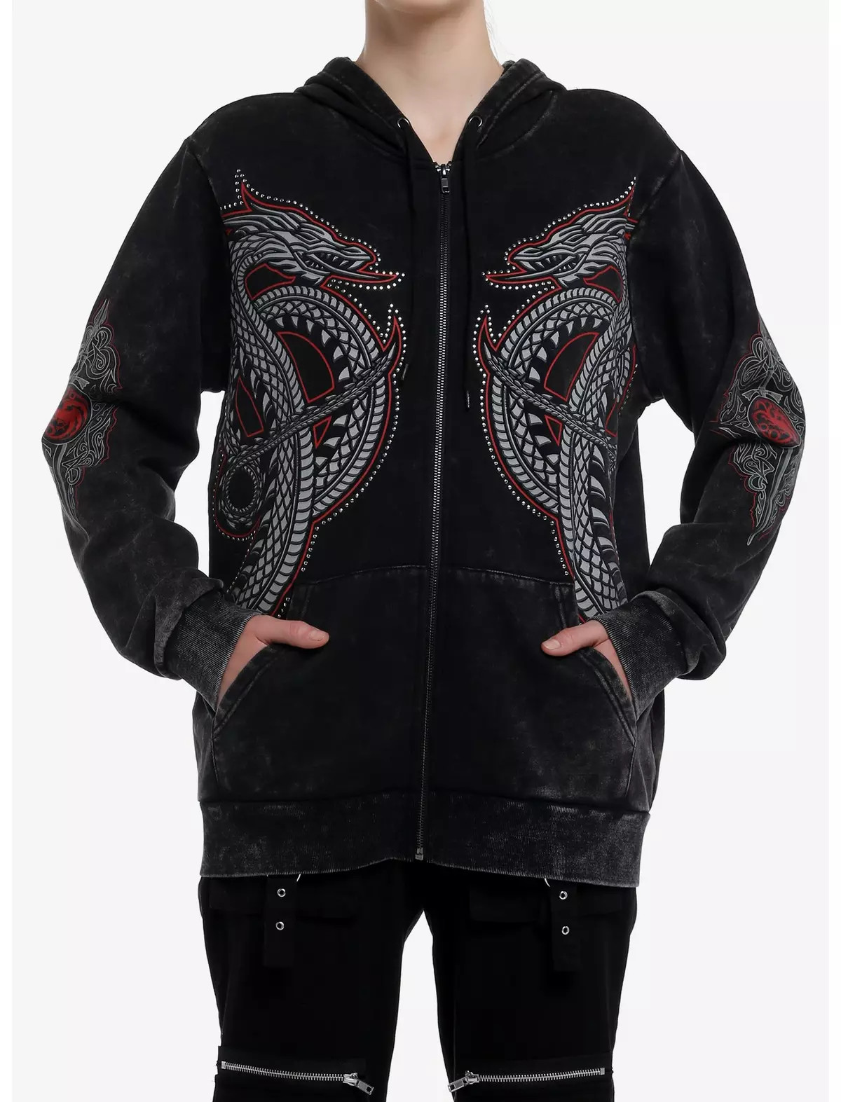 House Of The Dragon Daemon Targaryen Hoodie | Hot Topic