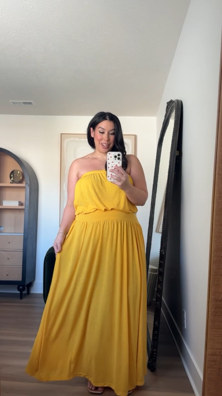 Found the perfect spring summer vacation dress! Midsize Free People finds! 
-
-
-
Midsize, Free People, Maxi dress, Dress, Midsize dress, Yellow dress, Brown dress, Spring finds 

#LTKSeasonal #LTKootd #LTKMidsize