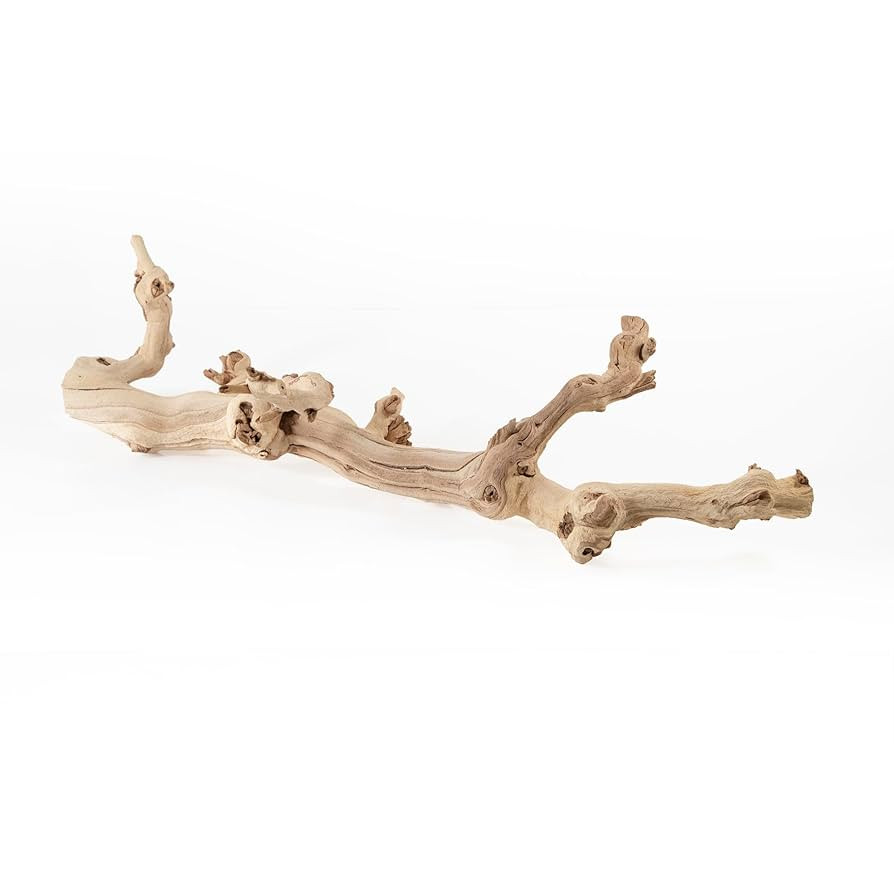De La Terre Sandblasted Natural California Grapewood | Decorative Grape Wood Décor (28 Inch) | Amazon (US)
