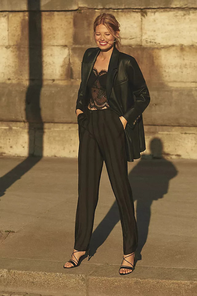 Tiny Pleated Fairfax Pants | Anthropologie (US)