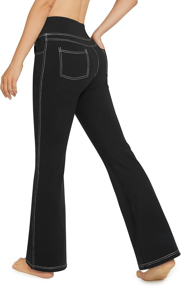 Amazon Leggings, Bootcut Leggings, Jeggings, Amazon Workout Clothes, Amazon Best Sellers | Amazon (US)