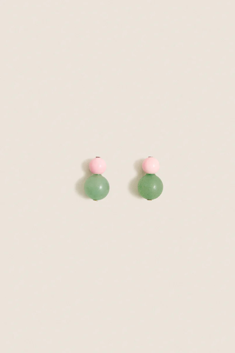 Aventurine Multi Cara Earrings | Tuckernuck (US)