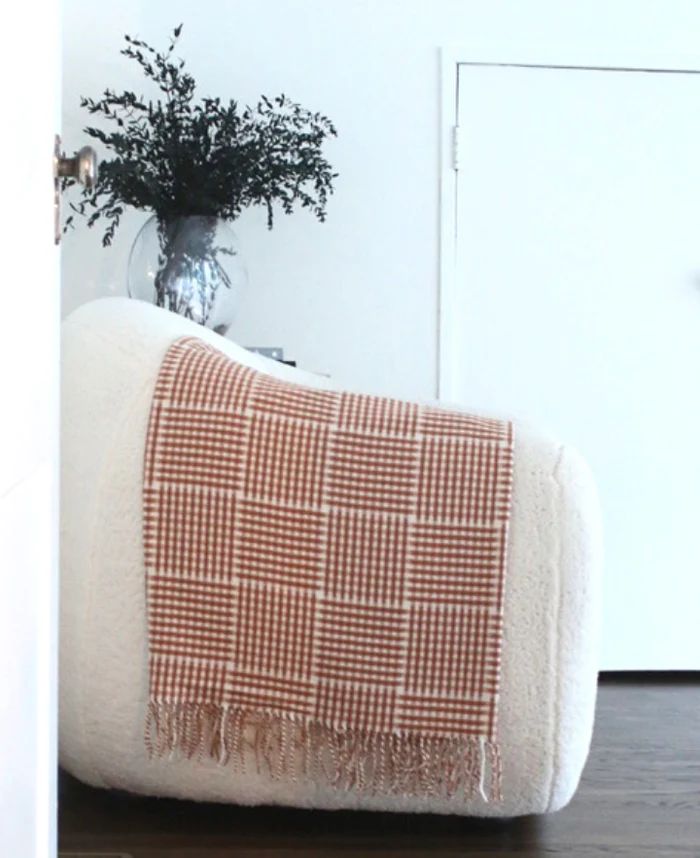 Checked Gingham Throw | The Styled Collection