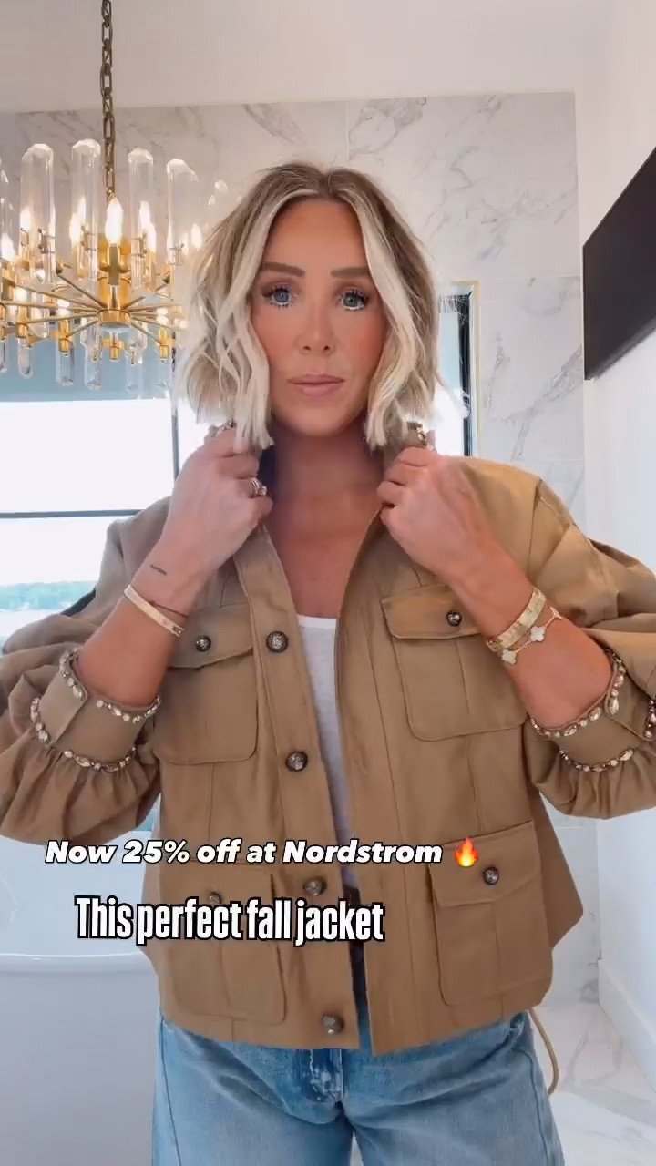 One of my favorite fall jackets now 25% off!! 😍😍 wearing a medium

#LTKootd #LTKSaleAlert #LTKSeasonal