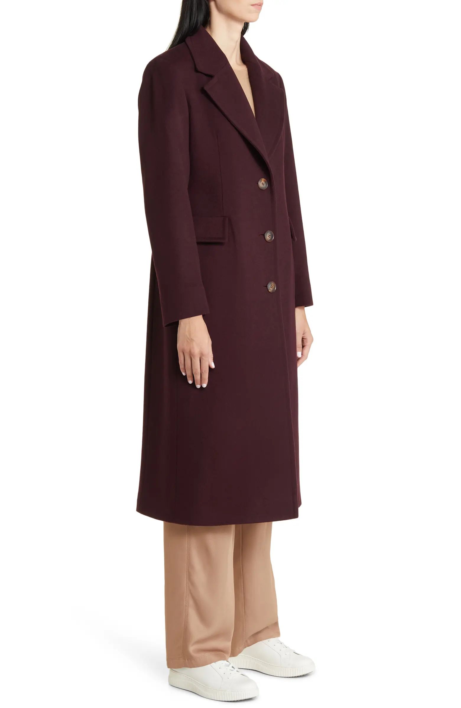 Holland Longline Wool Coat | Nordstrom