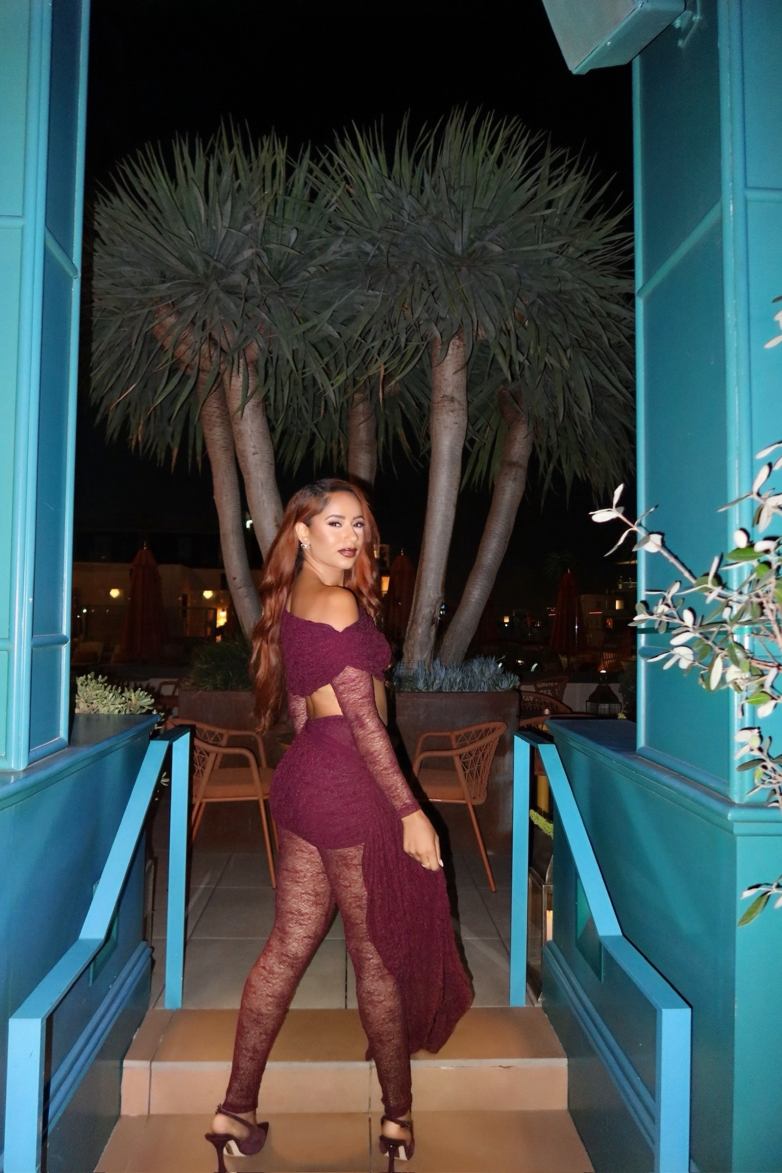 Obsessed with this lace two piece! I got it in wine but the other colors are fire too! 

 #LTKSeasonal #LTKFindsUnder100 #LTKStyleTip