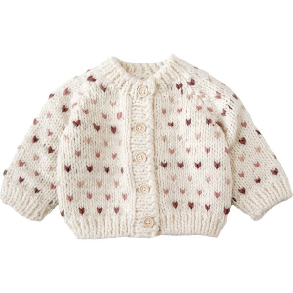 Sawyer Cardigan, Mauve | Maisonette