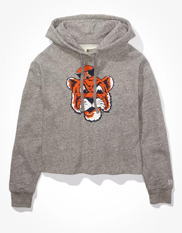 Tailgate Women's Auburn Tigers Cropped Hoodie | American Eagle Outfitters (US & CA)