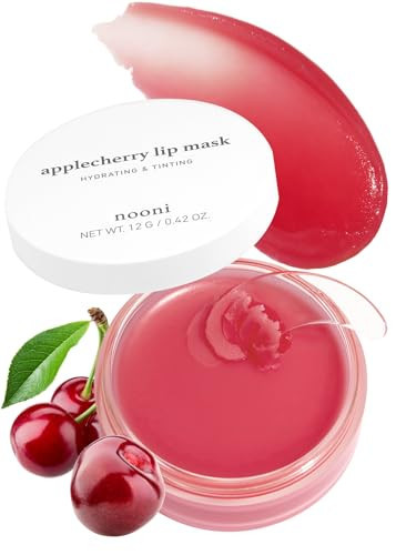 NOONI Korean Lip Butter Melting Balm (Applecherry) Lip Mask, Stocking Stuffers, with Shea Butter and Vitamins | Hydrating, Nourishing, Lip Balm, Soothing, Moisturizing, Softening, Korean Skincare | Amazon (US)