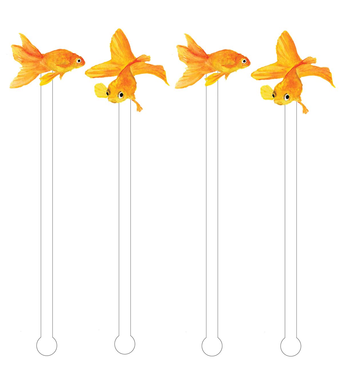 Goldfish Stir Sticks | Britt +Beks