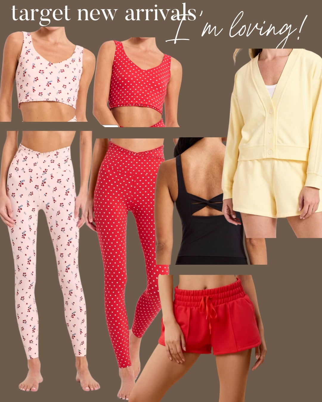 Target Valentine’s Day activewear set  matching set 

#LTKSaleAlert #LTKootd #LTKValentine