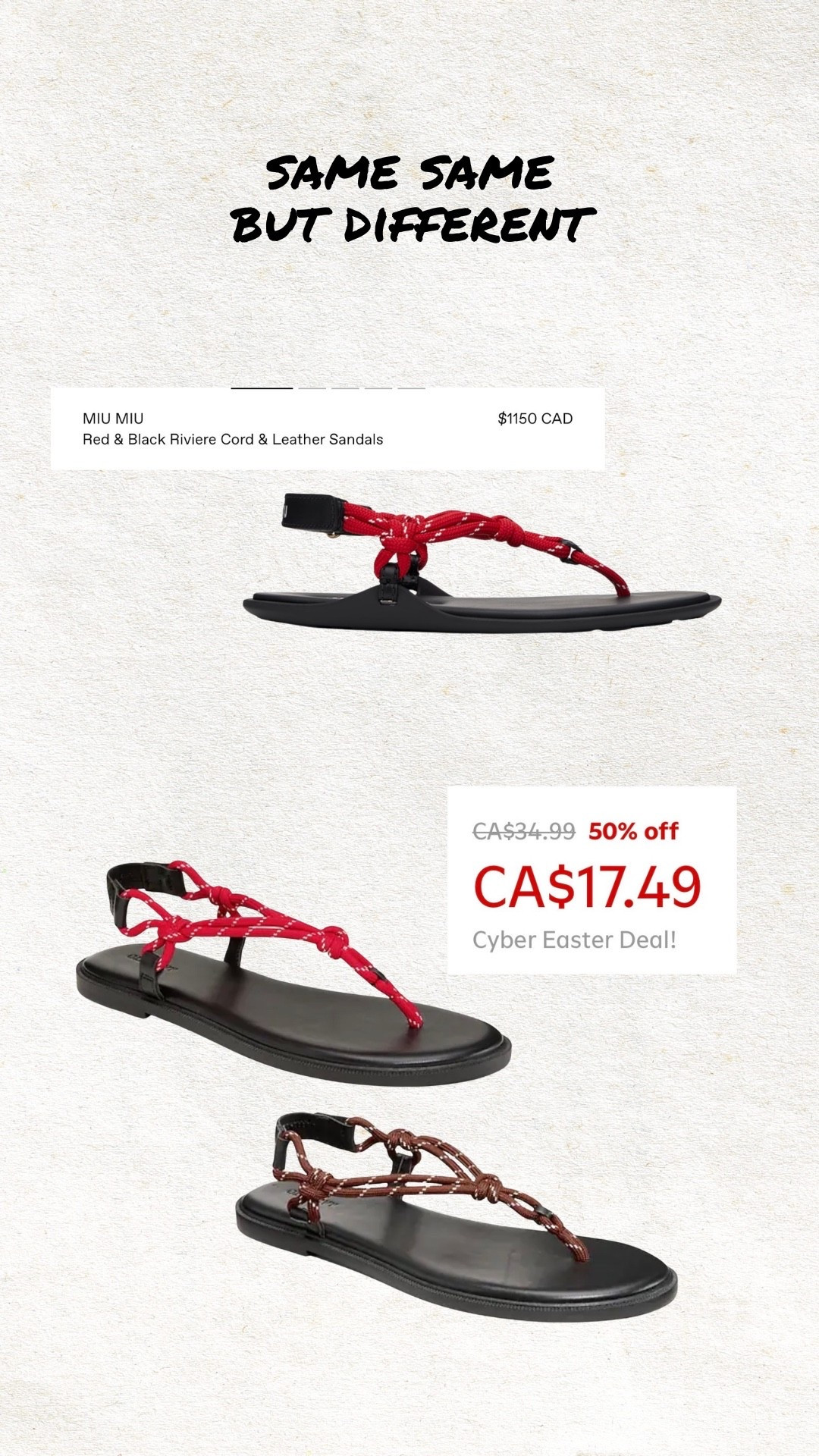 MIU MIU viral rope shoes but affordable 

#LTKshoes #LTKsale #LTKsummer