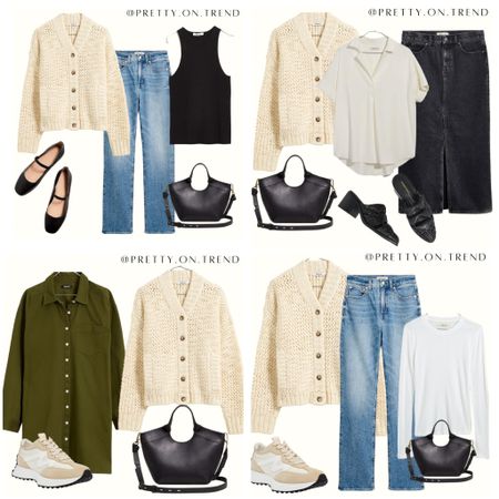 One cardigan styled 4 ways 

Outfit inspo, everyday outfit, minimal style, how to style, what to wear, basic outfit, zara, autumn style, autumn outfit, who what wearing, mango, anine bing #styleinspo #stylediaries #zara #virtualstylist #weekendoutfit #casualstyle #autumoutfit #fallstyle #datenight

#LTKSale #LTKstyletip #LTKGiftGuide