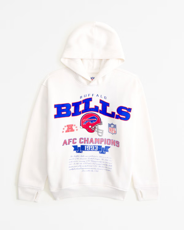 buffalo bills graphic popover hoodie | Abercrombie & Fitch (US)