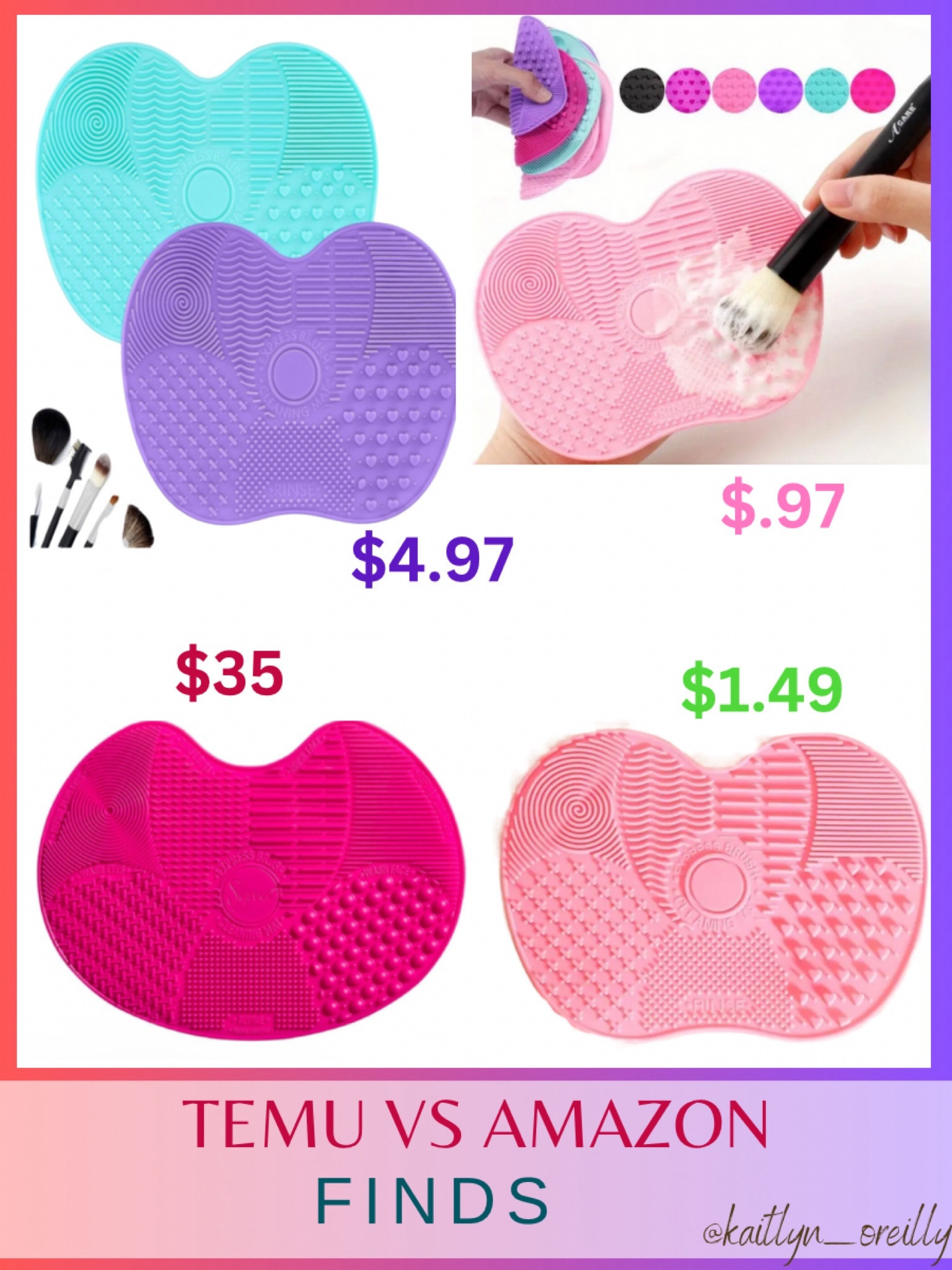 Amazon finds and temu finds

Amazon , Amazon finds , amazon must haves , amazon sale , amazon deals , trending , TikTok, Amazon beauty , beauty , Temu , Temu finds , Temu must haves , Temu beauty , Teens , cleaning , make up , skincare , under 5 , under 10 , under 20 , under 40 , under 50 

#LTKfindsunder100 #LTKfindsunder50 #LTKsalealert #LTKbeauty #LTKhome #LTKover40 #LTKtravel