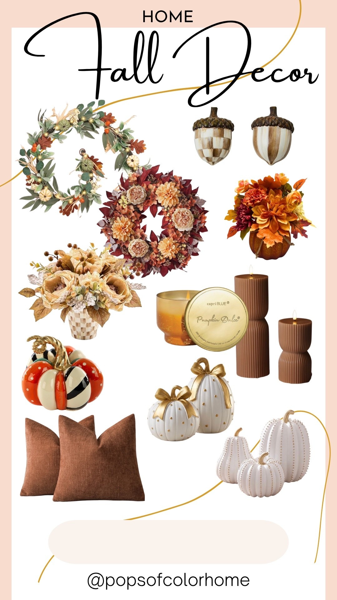 Cozy fall decor for every room of your home 🤎🍂

#LTKHome #LTKSaleAlert