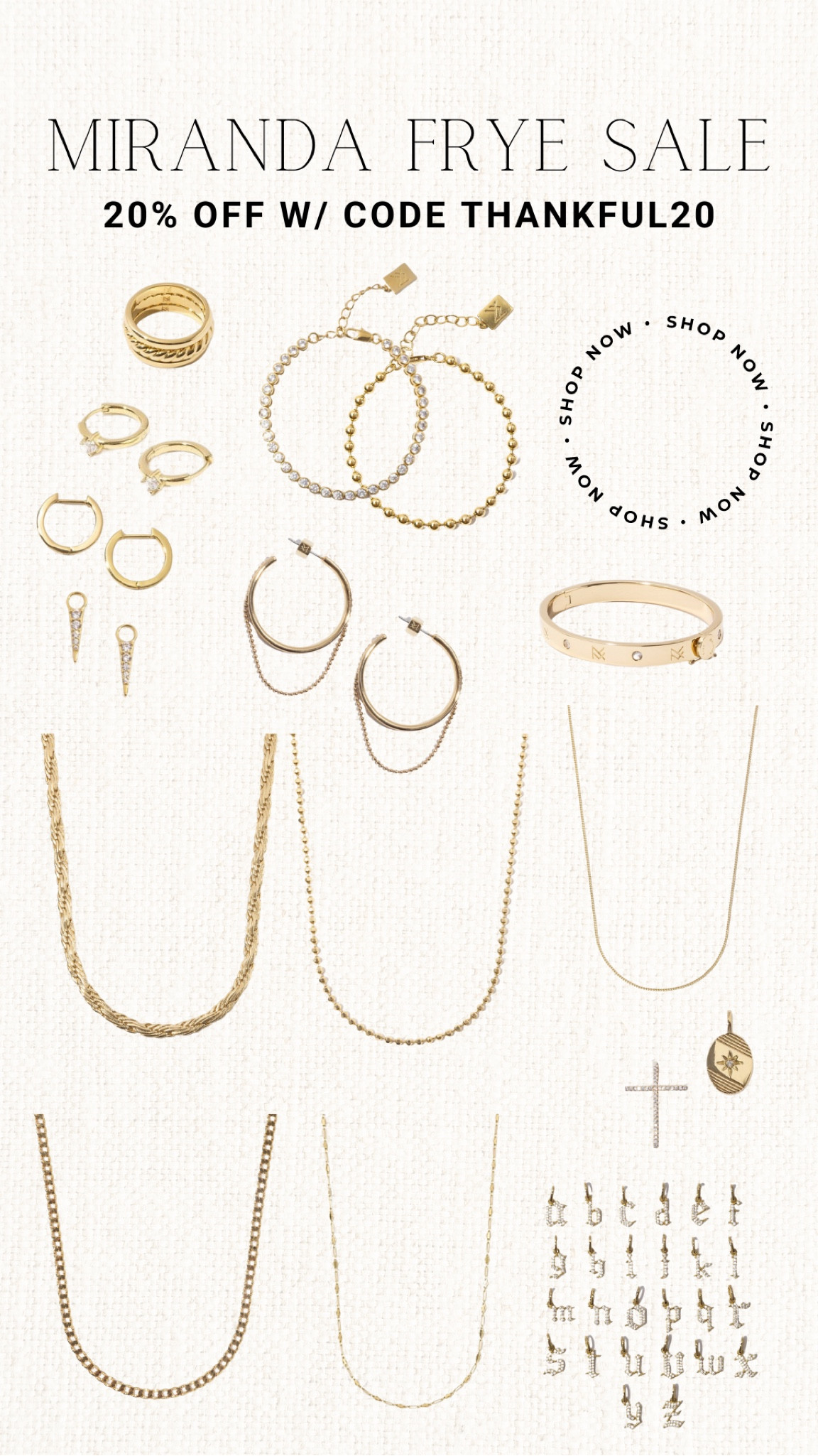 Miranda Frye cyber Monday sale! Code MONDAY20

#LTKunder100 #LTKCyberweek #LTKGiftGuide