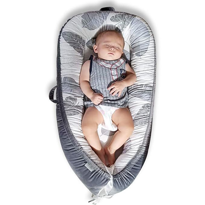 Mamibaby Baby Lounger Baby Nest Co-Sleeping for Baby, Ultra Soft & Breathable Fiberfill Portable ... | Amazon (US)