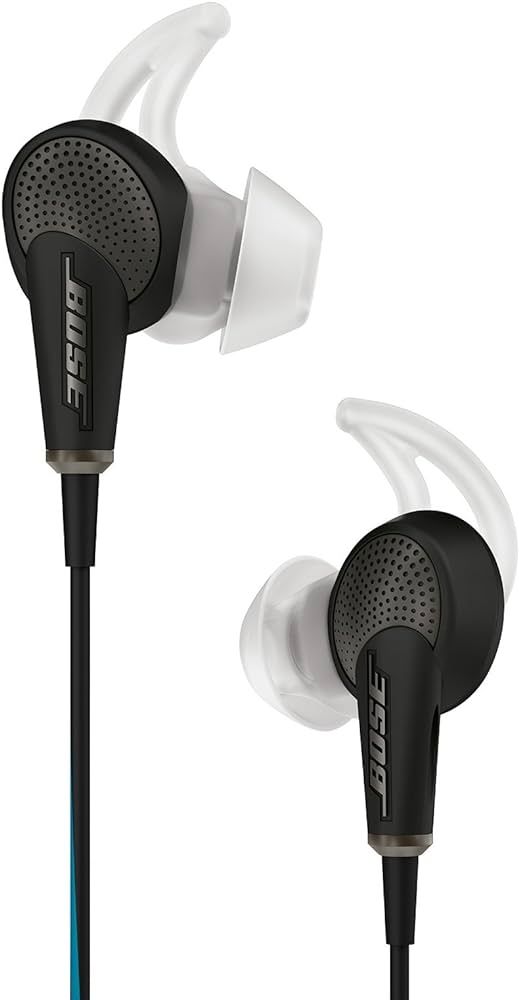 Bose QuietComfort 20 Acoustic Noise Cancelling Headphones, Compatible with Apple Devices, Black (... | Amazon (US)
