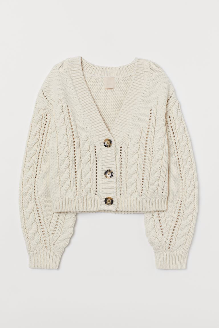 Cable-knit Cardigan | H&M (US)