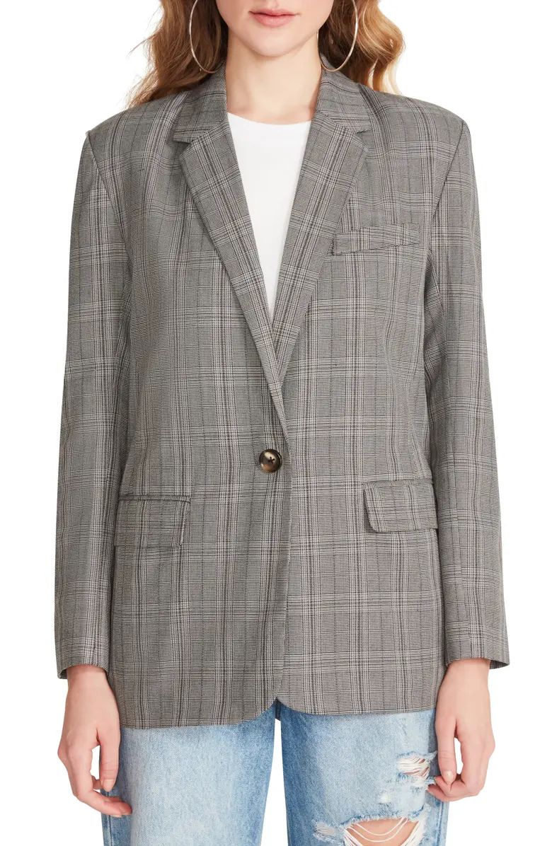 The Big Business Plaid Blazer | Nordstrom