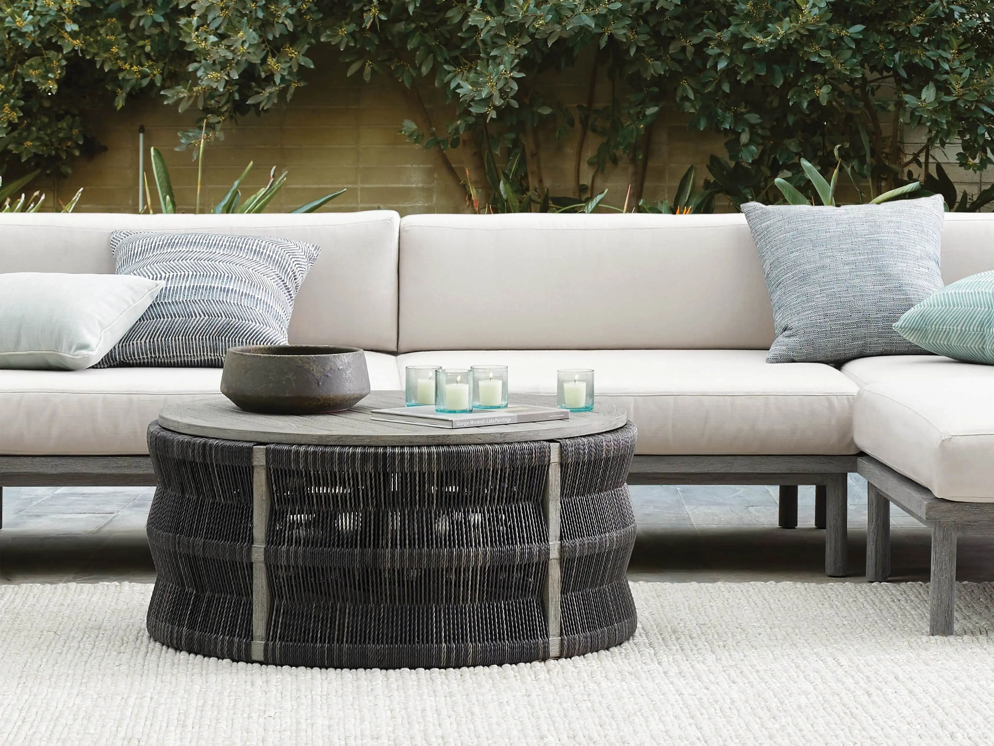 Tulum Outdoor Storage Coffee Table | Arhaus