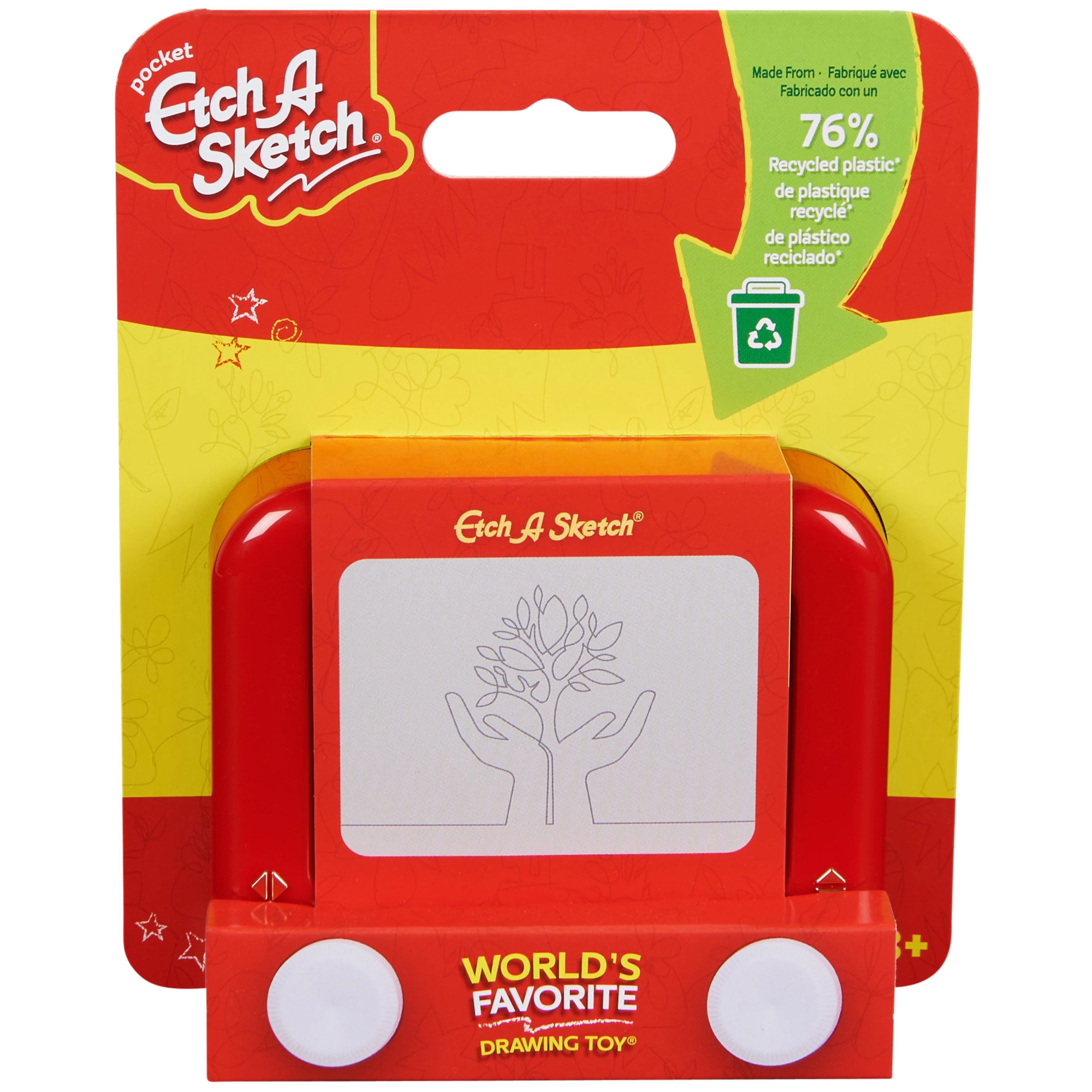 Etch A Sketch Pocket, Sustainable Version - Walmart.com | Walmart (US)