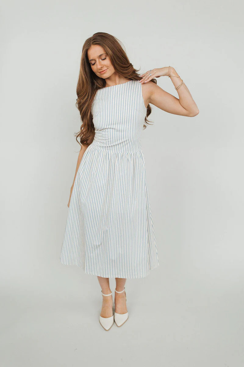 Saylor Stripe Midi | Henly
