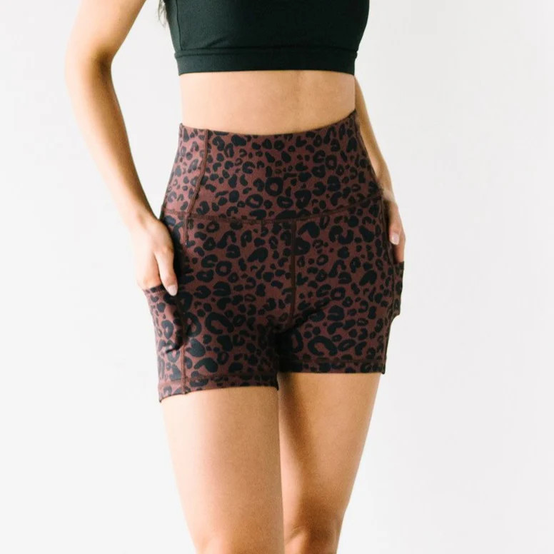 Biker Shorts - 4'' - Cheetah | MT SPORT | Maven Thread