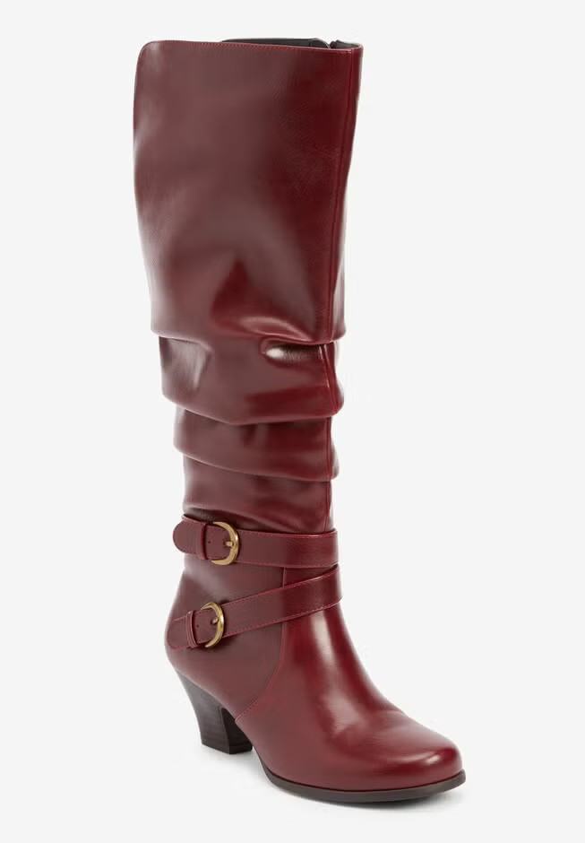 The Cleo Tall Wide Calf Boot By Comfortview | Avenue