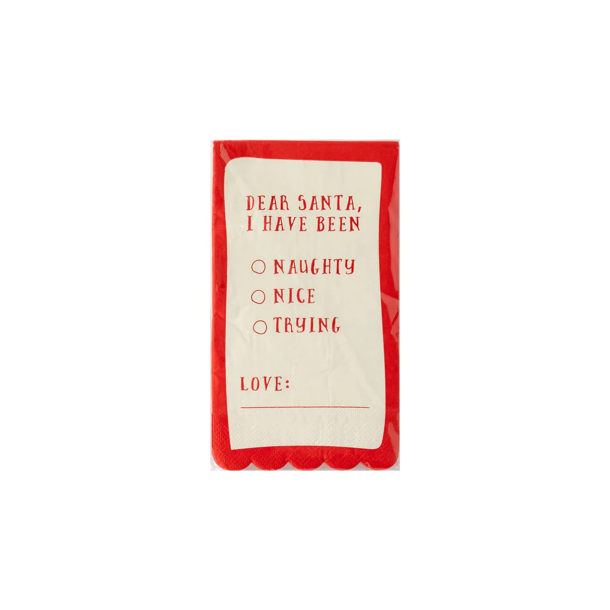 Dear Santa Guest Napkins | Ellie and Piper