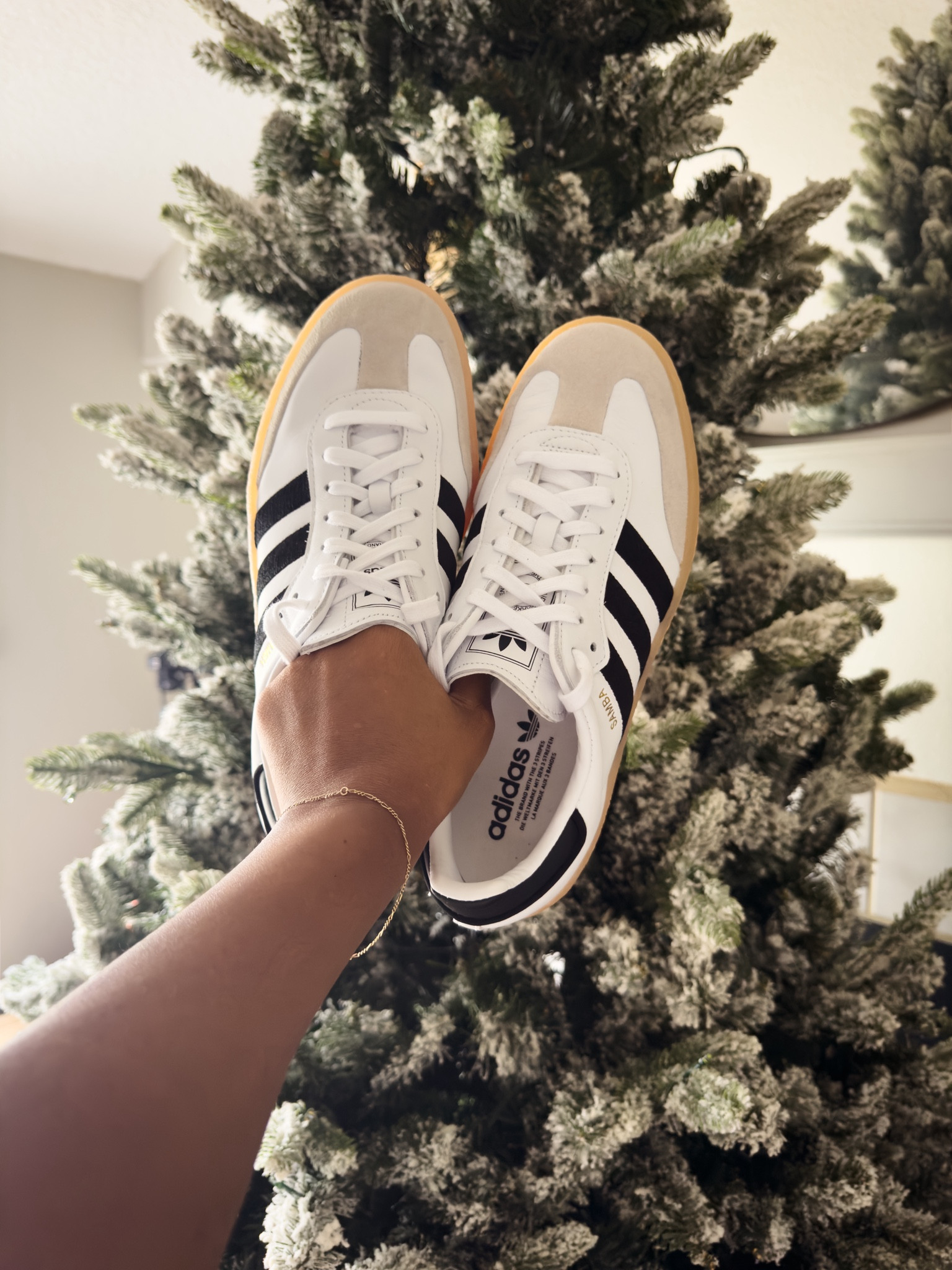Favorite sneaker purchase of 2024 and a great Christmas gift idea! The adidas samba in any color is a great idea! You can dress them up or wear them casual with your fall winter outfits. 

#LTKShoeCrush #LTKGiftGuide #LTKStyleTip