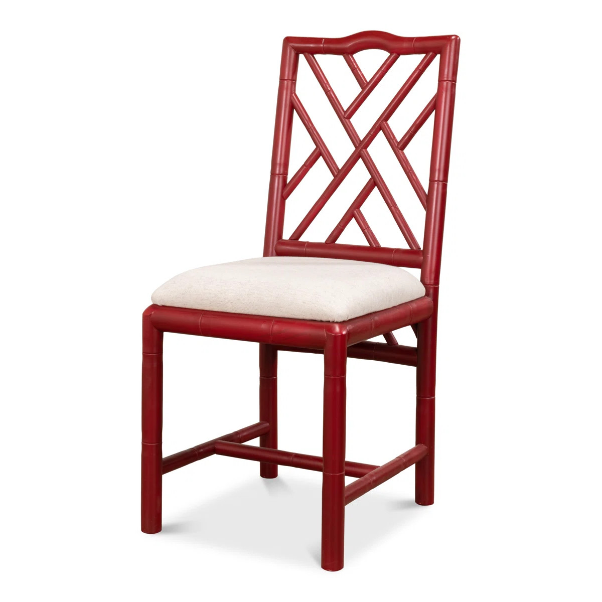 Dooley 20'' H Sail Cloth Upholstered Side Chair (Set of 2) | Wayfair North America