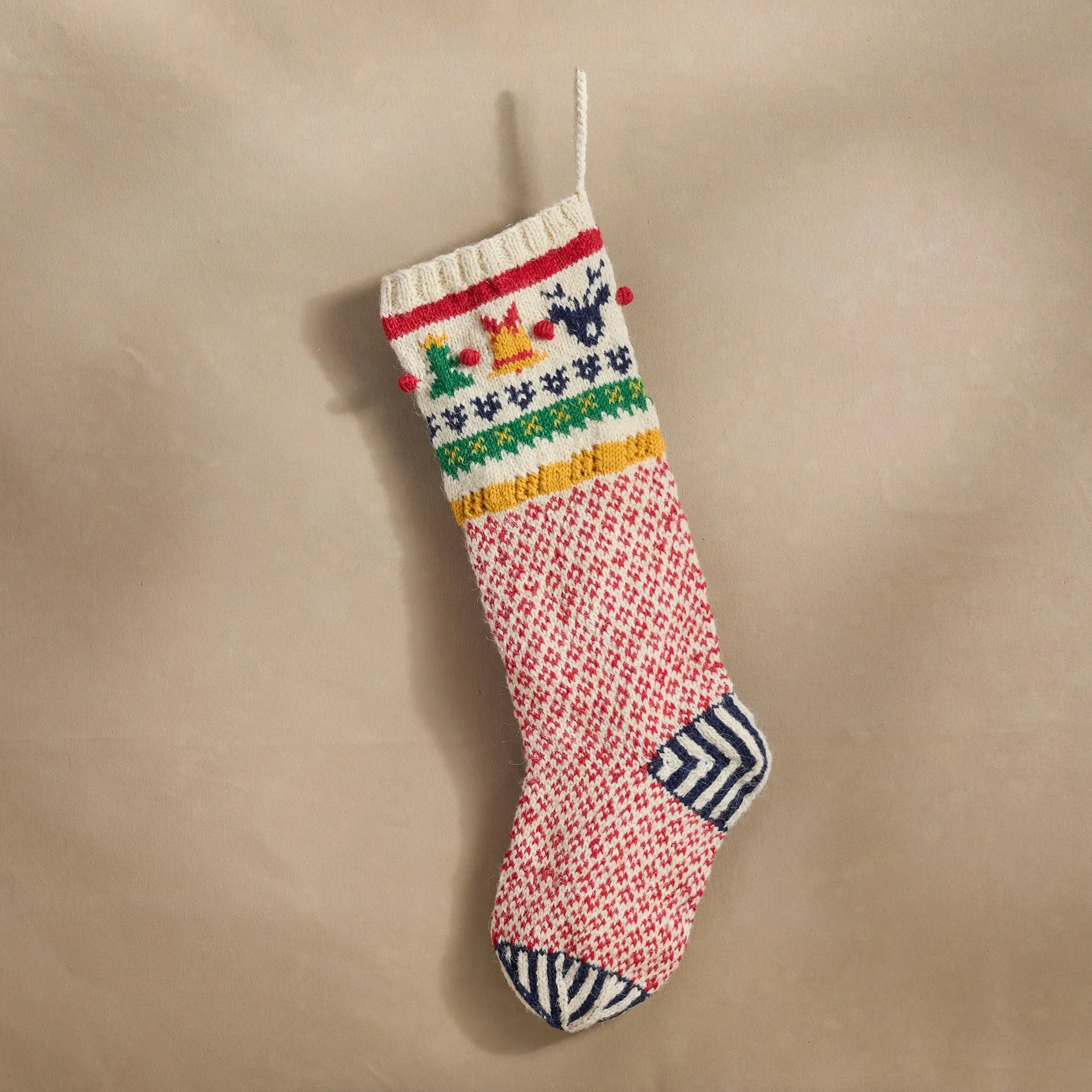 Heirloom Merry Holiday Stocking | Sundance Catalog