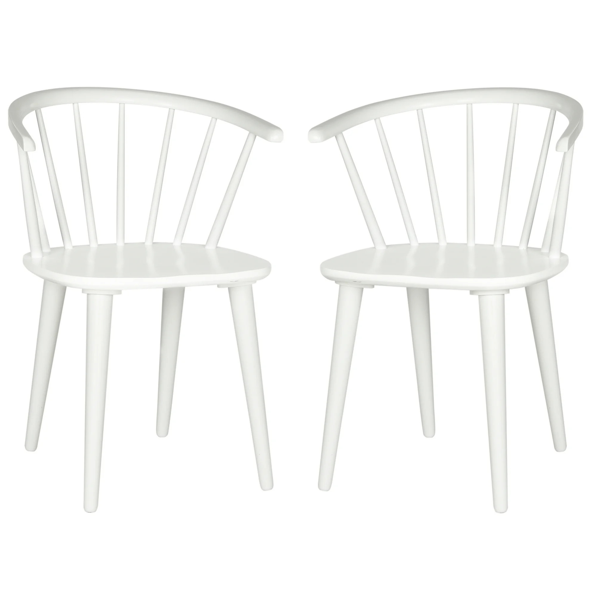 Blanchard Mid-Century Curved Spindle Side Chair | Walmart (US)