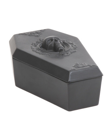 10in Coffin Storage Jar | TJ Maxx