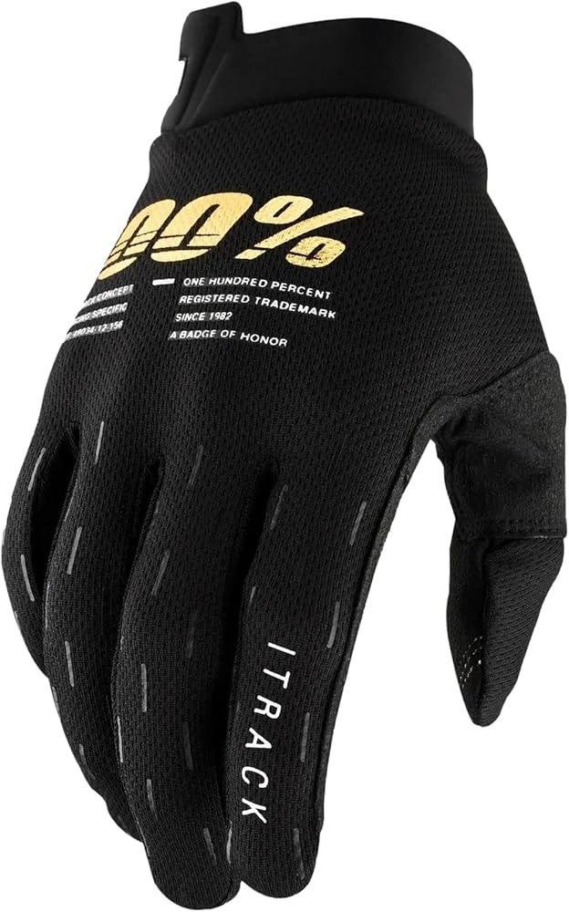 100% ITRACK Youth Ultralight Motocross Gloves - Lightweight MX Dirt Bike & Powersport Racing Prot... | Amazon (US)