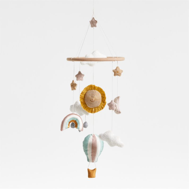 Weather Patterns Baby Nursery Mobile + Reviews | Crate & Kids | Crate & Barrel