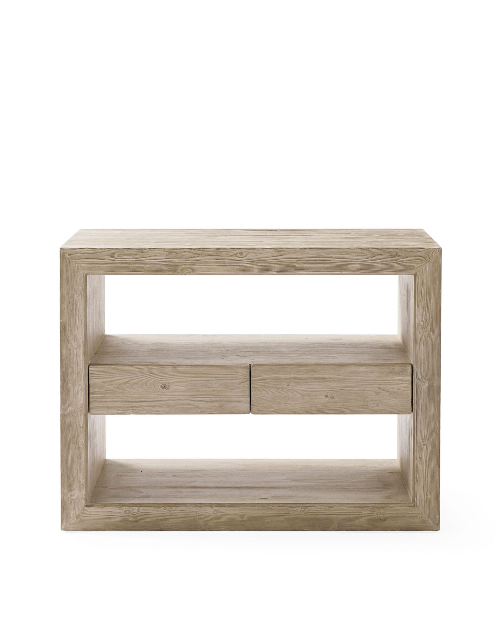 Atelier Wide Nightstand - Sunbleached Pine | Serena and Lily