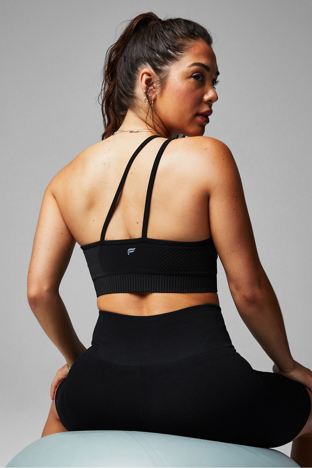 Seamless Low Impact One Shoulder Bra | Fabletics