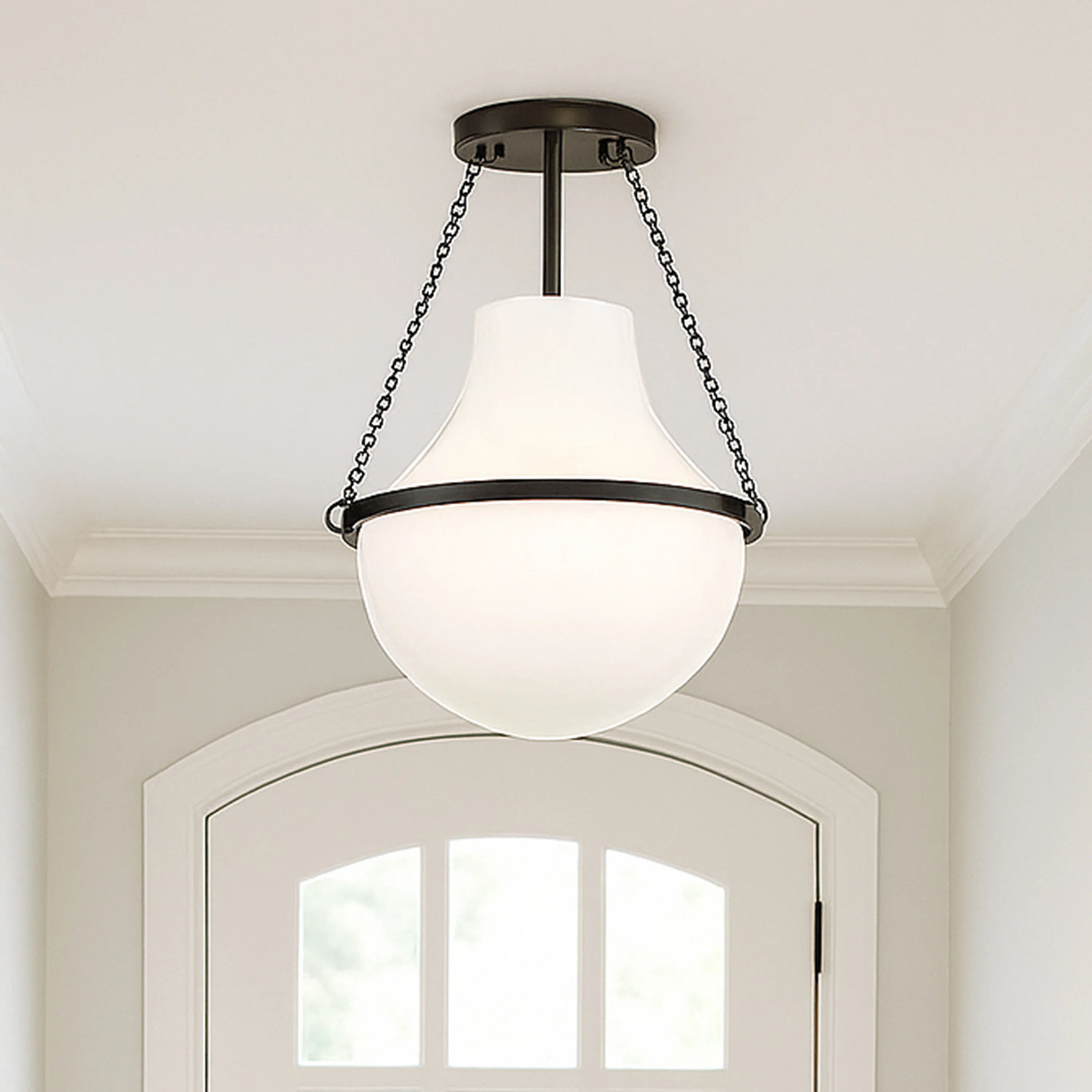 Hinkley Collins Medium Semi-Flush Mount | Wayfair North America