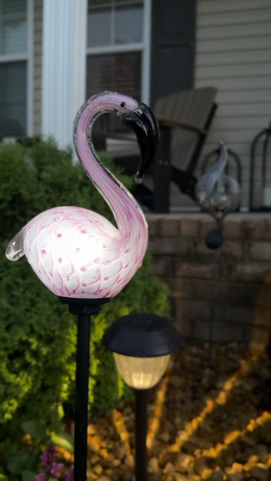 I mean how cute is she? I love her! Cutest Pink Flamingo Solar Light 

#LTKHome #LTKFamily #LTKVideo