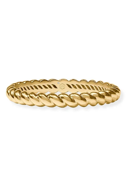 Julie Vos Ravello Gold Bangle Bracelet | The Willow Tree