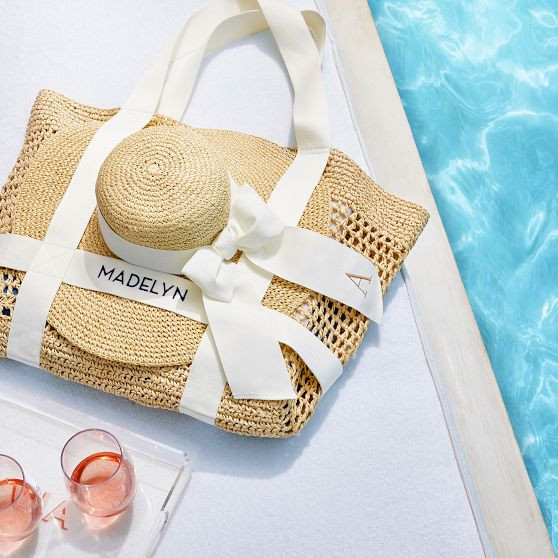 Hat Carrier Beach Bag | Mark and Graham