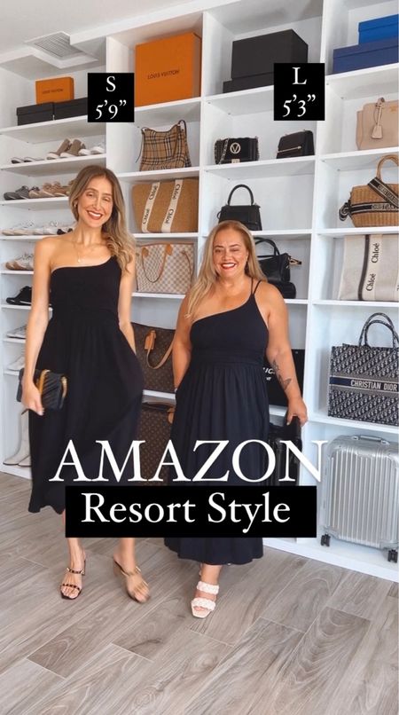 Beautiful resort outfit 
So comfortable and stylish 
Fits true to size 
I’m wearing a size small
Eveline is wearing a size large 


#LTKshoecrush #LTKitbag #LTKstyletip