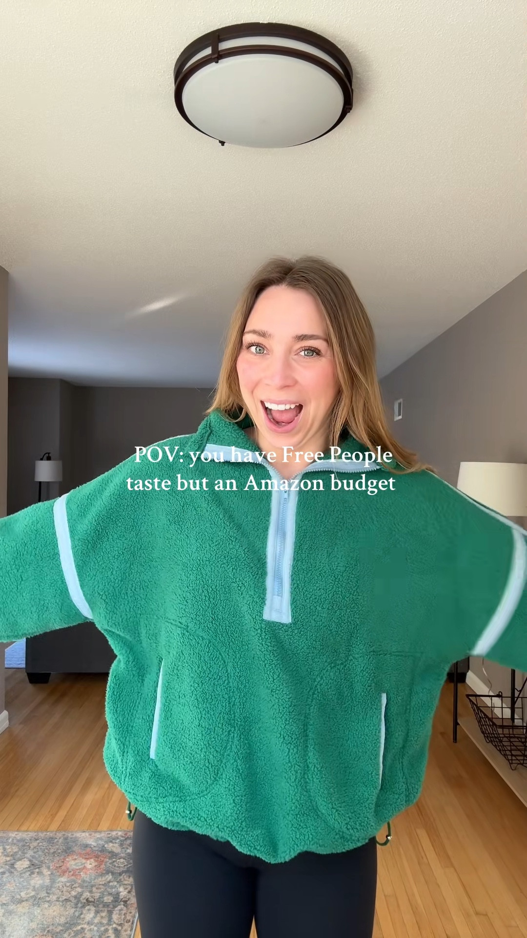 This Free People Sherpa half zip is SO GOOD! Sized up to a large! 

Dupe | free people dupe | Sherpa half zip | Amazon finds 

#LTKSeasonal #LTKSaleAlert #LTKFindsUnder50