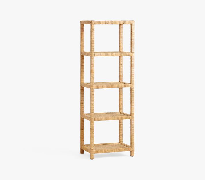 Rattan Accent Bookcase (20&quot;) | Pottery Barn Kids