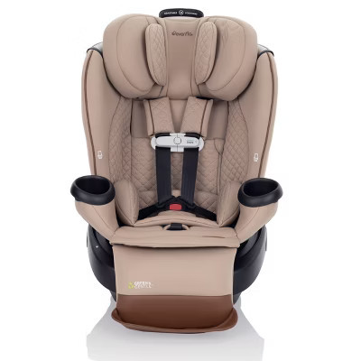 Evenflo Gold Revolve 360 Extend All-in-One Rotating Convertible Car Seat with SensorSafe- Travertine | Target