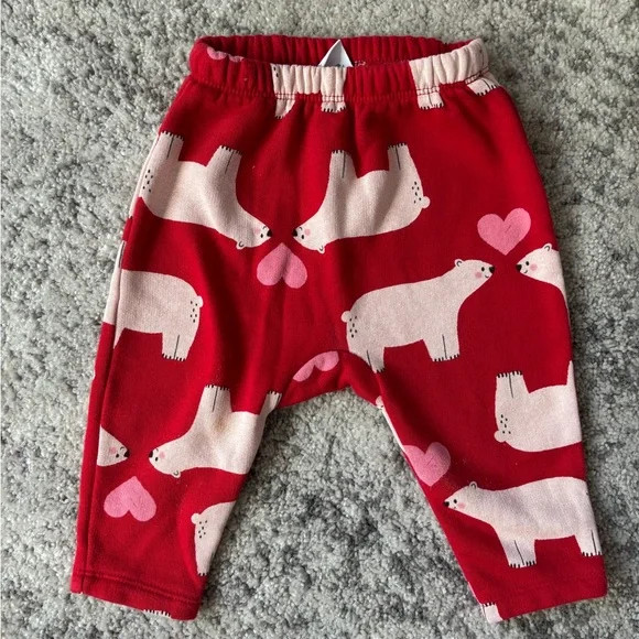 Old Navy Red Polar Bear Sweatpants | Poshmark